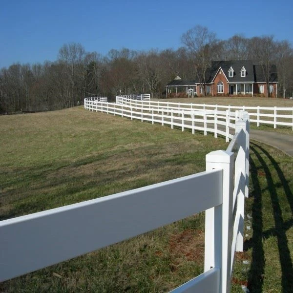 3Rail Vinyl Ranch Rail Fencing